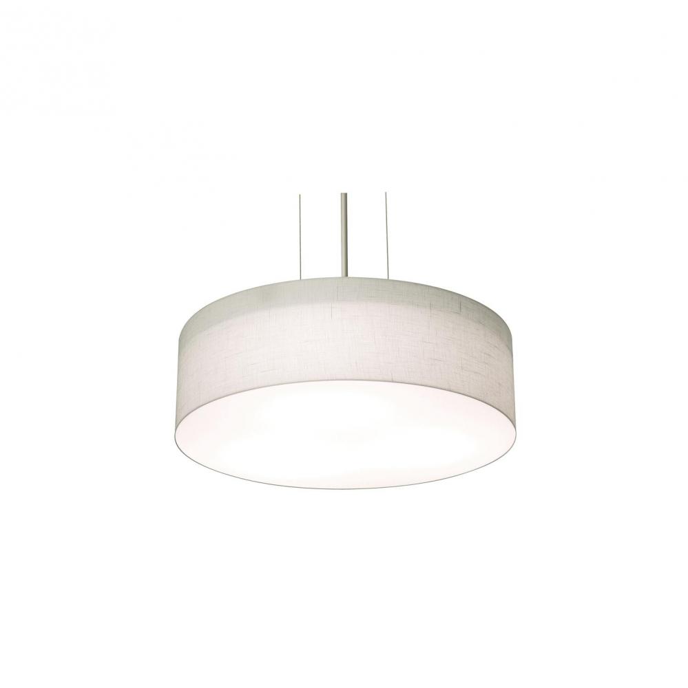 Anton 15'' Med Base Pendant - BK and LW