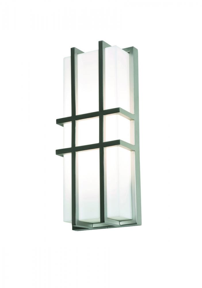 Lambert 14'' LED Sconce - 17W 120-277V - Satin Nickel