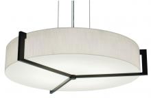 AFX Lighting, Inc. APP1214LAJUDES-JT - Apex 14'' LED Pendant - Espresso Finish - Jute Shade