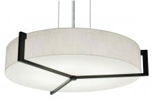 AFX Lighting, Inc. APP1932LAJUDES-JT - Apex 21'' LED Pendant - Espresso Finish - Jute Shade