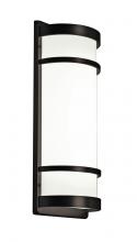 AFX Lighting, Inc. BRS071814LAJUDRB - Brio LED Sconce - Oil Rubbed Bronze Finish - White Acrylic Shade