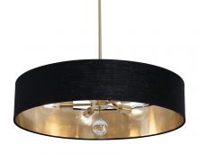 AFX Lighting, Inc. CLNP30MBSB-BKGD - Celine Pendant 30'' Medium Base SB - BKGD shade