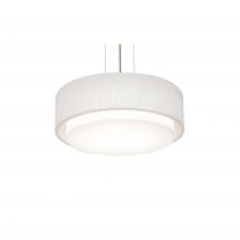 AFX Lighting, Inc. SAP1614LAJUDBK-LW - Sanibel 16'' LED Pendant - BK and LW