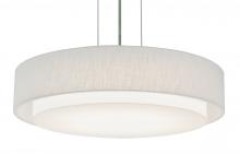 AFX Lighting, Inc. SAP1614LAJUDSN-LW - Sanibel 16'' LED Pendant - SN and LW