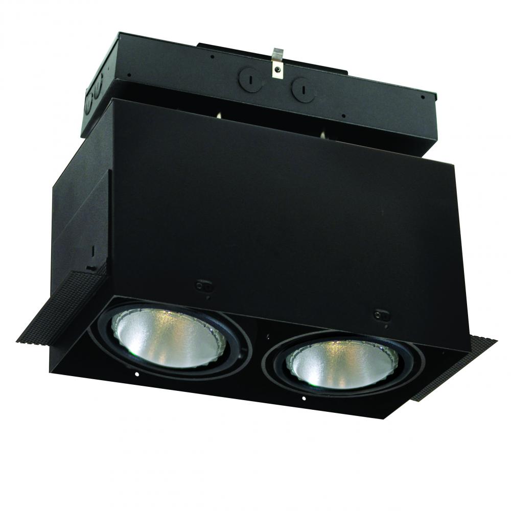 2L TRIMLESS INC HSG BLACK 120V