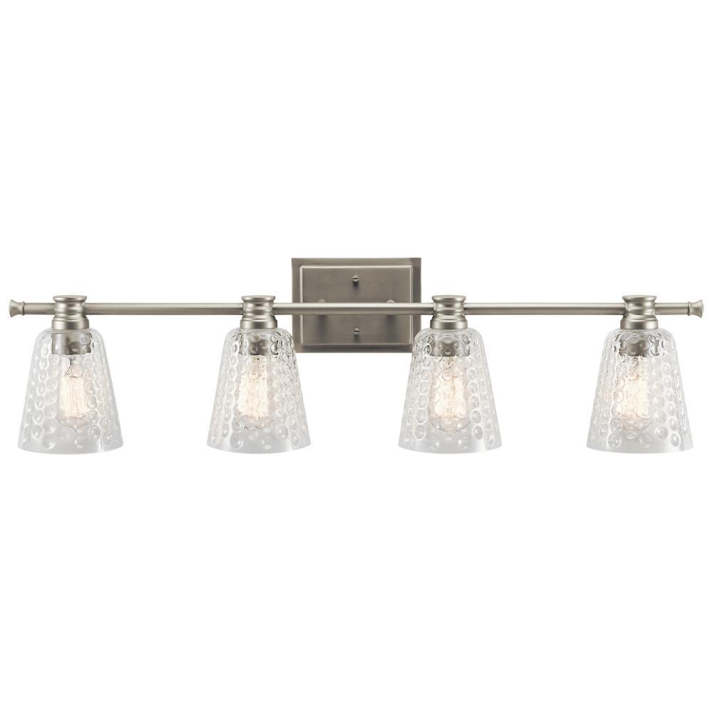 Nadine 4 Light Vanity Light Brushed Nickel