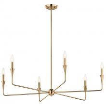 Kichler 52690CPZ - Chandelier 6Lt