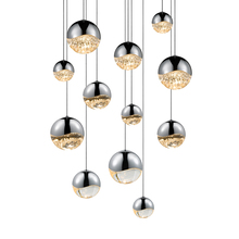 Sonneman 2917.01-AST - 12-Light Round Assorted LED Pendant