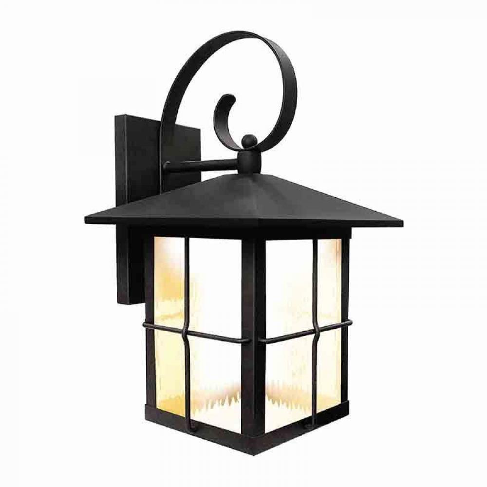 LED WALL LANTERN 12W 5CCT NON-DIM, BLACK