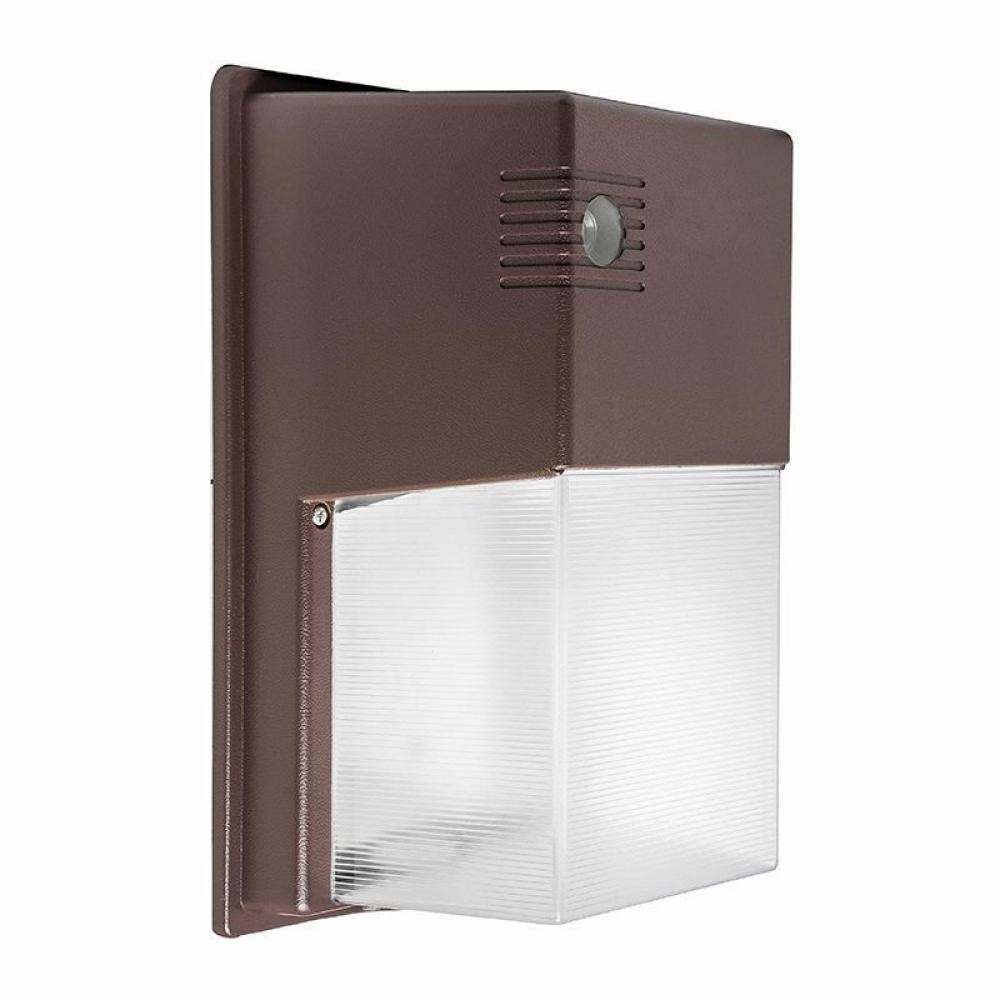 LED NON-CUTOFF WALL PACK WITH PHOTOCELL, 120-277V(PHOTOCELL PREWIRED TO 120V)