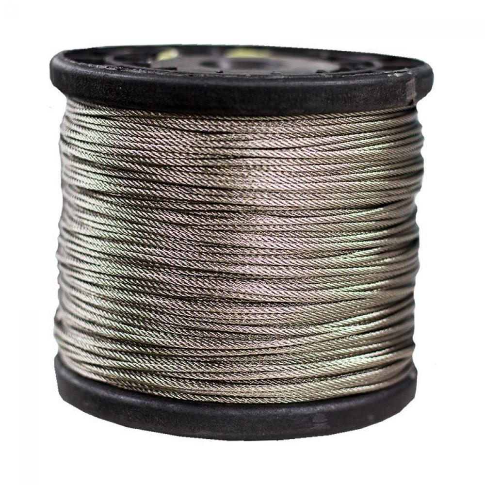 1/16in 50FT ROLL STEEL AIRCRAFT SUSPENSION CABLE