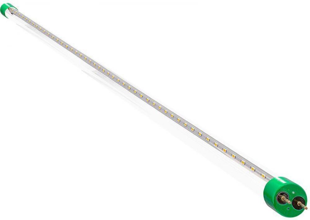 LED T8 4FT , 15W , 1800 LM , 3000K , CLEAR GLASS , TYPE A+B , , UL LISTED , NON DLC, NON DIMMABLE (12 pack)