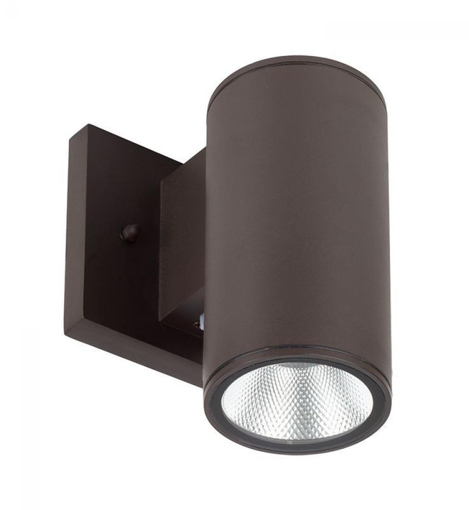 3in WALL CYL. DOWN LIGHT 9W 30K/40K/50K DIM. - BRONZE