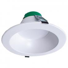 Westgate MFG C3 CRLE8-10-22W-MCTP-WH - BUILDER SERIES SNAP-IN COMM. RECESSED LIGHT 8in 10-22W 3CCT WHT