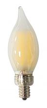 Westgate MFG C3 E12-FLA-5W-40K-D-F-BT - CANDELABRA LED BULB, E12, 110~130V, 5W 330LM FROSTED GLASS, BENT TIP 4000K DIMMABLE