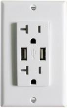 Westgate MFG C3 USB2-20TR-WH - 2 VERTICAL USB PORT 5V DC