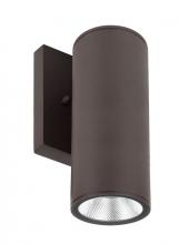 Westgate MFG C3 WMC2-DL-MCT-BR-DT - 2in WALL CYL. DOWN LIGHT 6W 30K/40K/50K DIM. - BRONZE