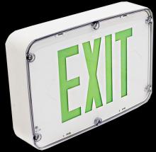 Westgate MFG C3 XTN4X-2GWEM - NEMA 4X RATED LED EXIT SIGN, DOUBLE FACE, GREEN WHITE EM INCL.