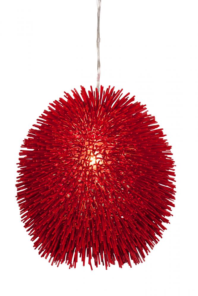 Urchin 1-Lt Pendant - Super Red