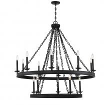 Savoy House 1-4406-15-89 - Seville 15-Light Chandelier in 
Matte Black