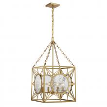 Savoy House 3-5063-4-322 - Balfour 4-Light Pendant in Warm Brass