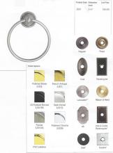 Emtek 2601-SQ-US10B - BRASS TOWEL RING