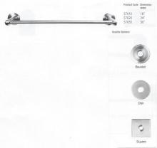 Emtek S7030-DISK-SS - STAINLESS STEEL TOWEL BAR