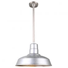 Hi-Lite MFG Co. H-QSN15114-SA-96/QSN12ST3-96/QSNHSC-96 - 14" Ceiling Stem Light