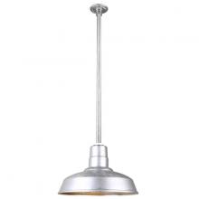 Hi-Lite MFG Co. H-QSN15114-SA-96/QSN36ST3-96/QSNHDSMC-96 - 14" Ceiling Stem Light