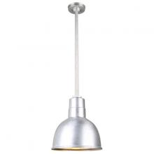 Hi-Lite MFG Co. H-QSN16110-SA-96/QSN36ST3-96/QSNHSC-96 - 10" Ceiling Stem Light