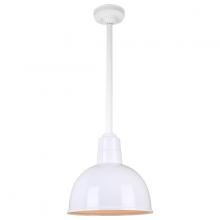 Hi-Lite MFG Co. H-QSN16112-SA-93/QSN24ST3-93/QSNHSC-93 - 12" Ceiling Stem Light