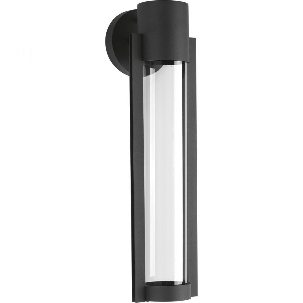 Z-1030 Collection 5" One-Light LED Black Medium Modern Wall Lantern