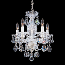 Schonbek 1870 2999-40R - Sterling 5 Light 120V Chandelier in Polished Silver with Clear Radiance Crystal