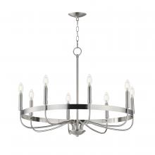 Maxim 14498SN - Frankie-Single-Tier Chandelier