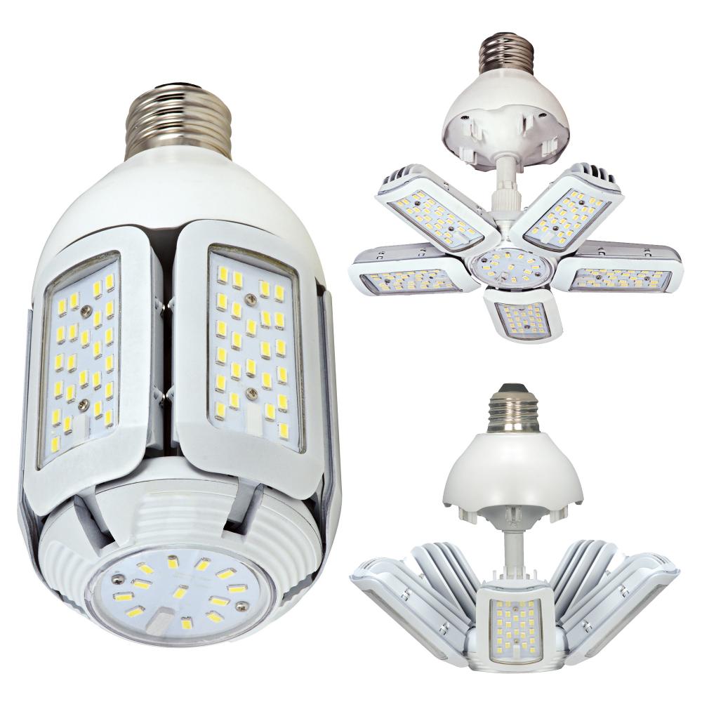 40 Watt LED HID Replacement; 2700K; Mogul extended base; Adjustable beam angle; Type B Ballast