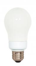 Satco Products Inc. S7287 - 11 Watt; A19 Compact Fluorescent; 2700K; 82 CRI; Medium base; 120 Volt