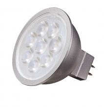 Satco Products Inc. S9491 - 6.5 Watt; LED MR16 LED; 3000K; 25 deg. Beam Angle; GU5.3 base; 12 Volt AC/DC