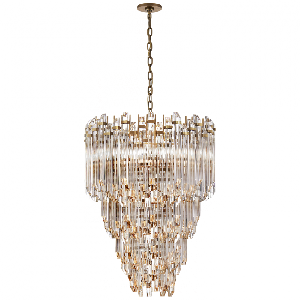 Adele Three-Tier Waterfall Chandelier