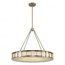 Trans Globe 11749 AG - 9 - Light Ivory Isle Alabaster Chandelier