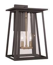 Trans Globe 50761 BK - 2LT OUTD WALL LANTERN BELEN ME