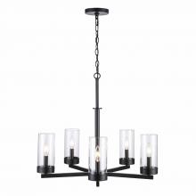 Trans Globe 71735 BK - Meadowlark Chandeliers Black