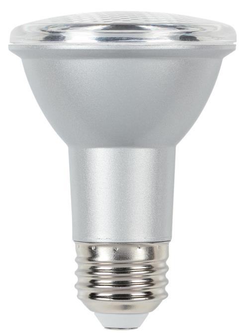 7W PAR20 LED Dimmable 5000K E26 (Medium) Base, 120 Volt, Box