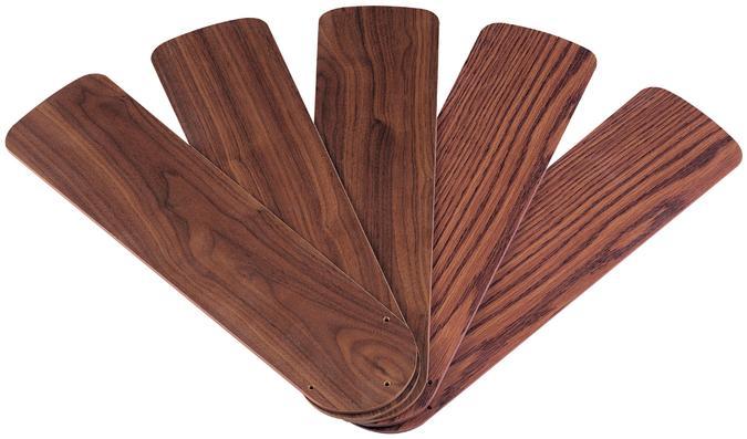 42" Oak/Walnut Reversible Replacement Fan Blades