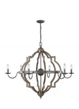 Generation Lighting 3224906-846 - Six Light Chandelier