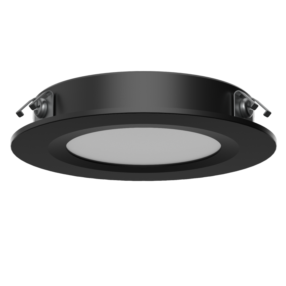 Spektrum+ Single Puck Light, Black