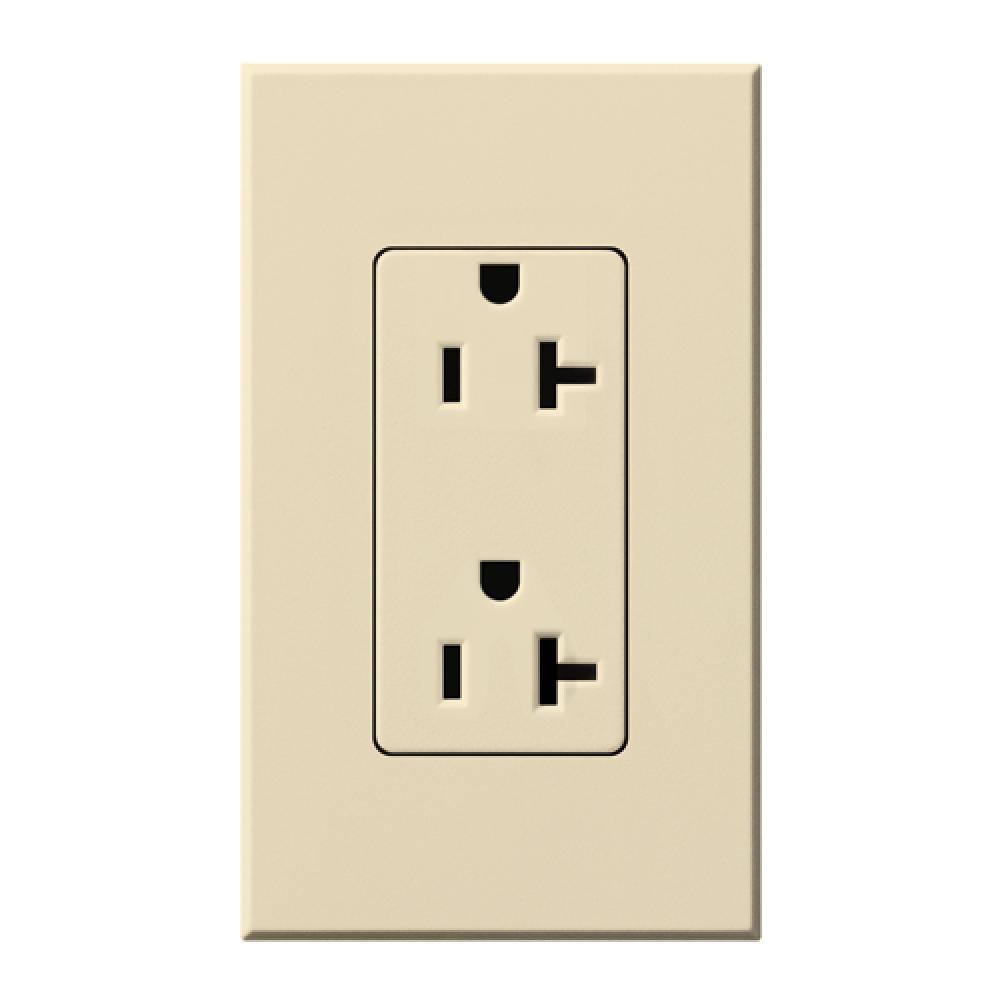 NOVA T RECEPTACLE 20AMP BEIGE