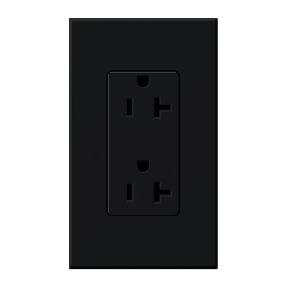 NOVA T RECEPTACLE 20AMP BLACK