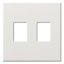 Lutron Electronics VWP-2-WH - VAREO WALLPLATE 2GNG WHITE