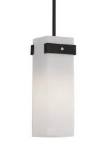 Kuzco Lighting Inc 488111BZ - Single Lamp Pendant with Cylinder Glass