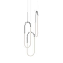 Kuzco Lighting Inc MP95103-CH - Huron Chrome LED Multi Pendant